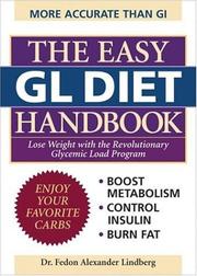 Cover of: The Easy GL Diet Handbook: Lose Weight with the Revolutionary Glycemic Load Program
