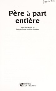 Cover of: Processus clinique en éducation spécialisée by Michel Landry