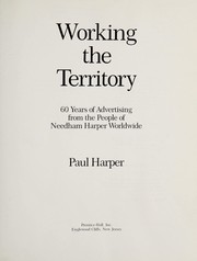 Cover of: Working the territory | Harper, Paul