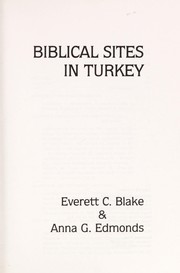 Cover of: Biblical sites in Turkey | Everett C. Blake