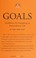 Cover of: Goals