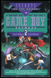 Nintendo Game Boy Secrets by Rusel DeMaria, Zach Meston