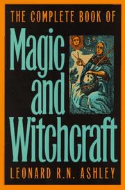 Cover of: The complete book of magic and witchcraft