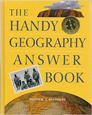 Cover of: The handy geography answer book by Matthew T. Rosenberg