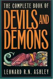 Cover of: The complete book of devils and demons