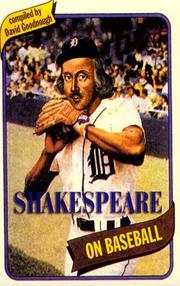 Cover of: Shakespeare on baseball by William Shakespeare, David Goodnough, David Goodnough