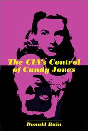 Cover of: The CIA's Control of Candy Jones