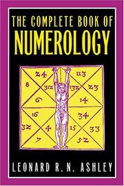 Cover of: Complete Book of Numerology (Complete Book Of... (Barricade Books))