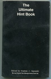 The Ultimate Hint Book by Leo M. Pond, The Ultimate Game Club Ltd.