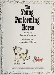 Cover of: The young performing horse