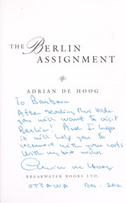 Cover of: The Berlin assignment | Adrian de Hoog