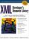 Cover of: XML Developer's Resource Library