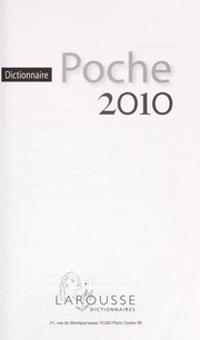 Cover of: Larousse poche 2010 by Larousse