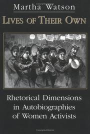 Cover of: Lives of their own by Martha Watson