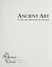 Cover of: The Art Institute of Chicago Museum Studies by Art Institute Of Chicago