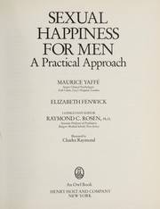 Cover of: Sexual happiness for men: a practical approach