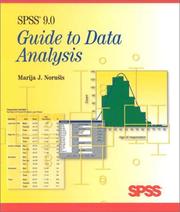 Cover of: SPSS 9.0 Guide to Data Analysis by Marija J. Norusis