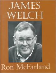 Cover of: Understanding James Welch by Ronald E. McFarland