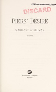 Cover of: Piers