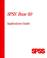 Cover of: SPSS Base 9.0 Applications Guide