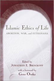 Cover of: Islamic Ethics of Life: Abortion, War, and Euthanasia (Studies in Comparative Religion)