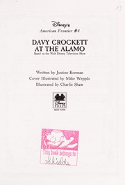 Cover of: Davy Crockett at the Alamo