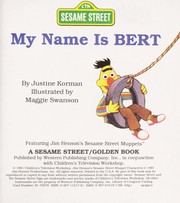 Cover of: My name is Bert by Jean Little