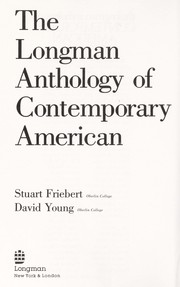 Cover of: The Longman anthology of contemporary American poetry, 1950-1980