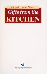 Cover of: Gifts from the Kitchen (Digest Comb-Bound Cookbooks) by 