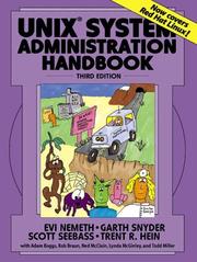 Cover of: UNIX System Administration Handbook (3rd Edition) by Evi Nemeth, Garth Snyder, Scott Seebass, Trent R. Hein, Evi Nemeth, Garth Snyder, Scott Seebass, Trent R. Hein