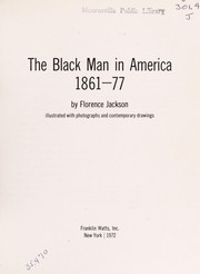 Cover of: Blacks in America, 1861-77 | Florence Jackson