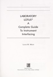 Cover of: Laboratory Lotus | Louis M. Mezei