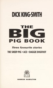 Cover of: The Big Pig Book