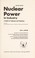 Cover of: Nuclear power in industry
