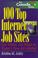 Cover of: 100 Top Internet Job Sites