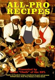 Cover of: All-pro recipes by [compiled by Paul Sheehy and Warren Schmidt].