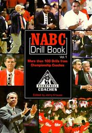 Cover of: The NABC basketball drill book by edited by Jerry Krause.