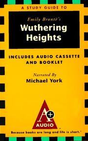 Cover of: A Study Guide to Emily Bronte's Wuthering Heights