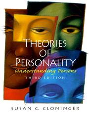 Cover of: Theories of Personality by Susan C. Cloninger