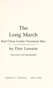 The Long March by Don Lawson