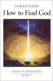 Cover of: How to Find God by Harold Klemp