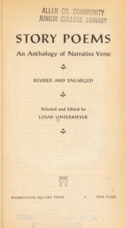 Cover of: Story Poems: An Anthology of Narrative Verse