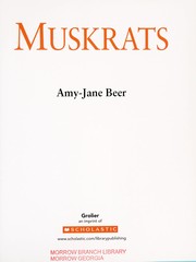 Cover of: Muskrats | Amy-Jane Beer