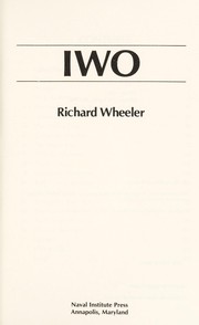 Cover of: Iwo | Richard Wheeler