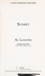 Cover of: Sunset | Al Lamanda