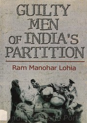 Cover of: Guilty men of India's partition.