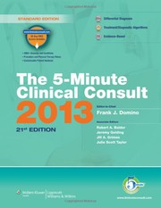 Cover of: The 5-Minute Clinical Consult: 2013