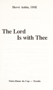 Cover of: The Lord is with thee | HervГ© Aubin