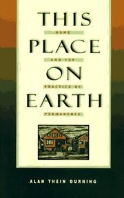 Cover of: This place on earth by Alan Thein Durning