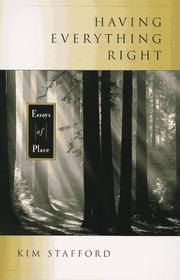 Cover of: Having everything right